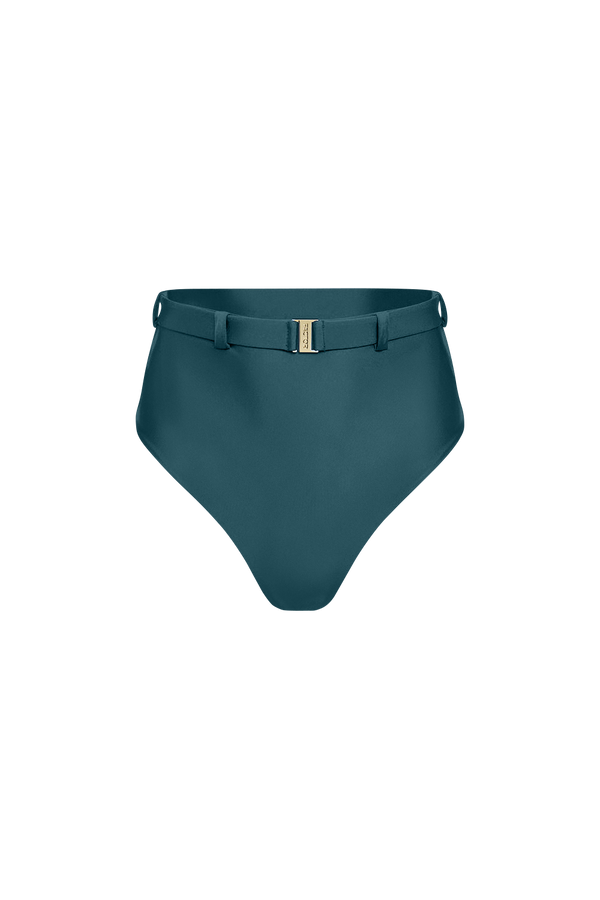 The High Waist Silhouette - Palm Green