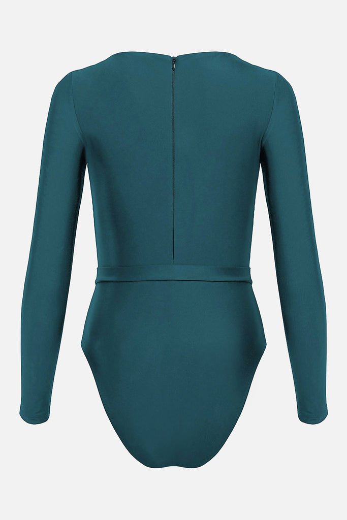 The Bateau Silhouette - Palm Green