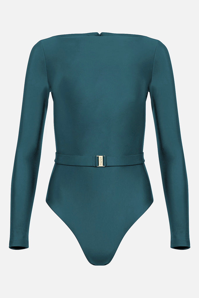 The Bateau Silhouette - Palm Green