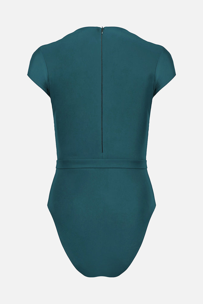 The Plunge Silhouette - Palm Green